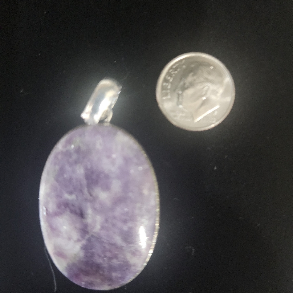 Lepidolite Pendant - image 1